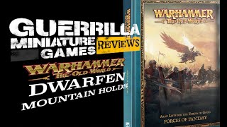 Gmg Reviews - Warhammer The Old World - Forces Of Fantasy Part 1 - The Dwarfen Mountain Holds