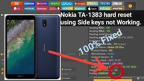 Nokia TA-1383 hard reset❌, enter recovery Mode ❌, Done unlocktool ✅