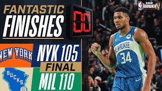 Final 3:44 WILD ENDING Knicks vs Bucks 🏆 | November 3, 2023