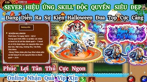 Ninja School Lậu - Sever Hiệu Ứng Thú Cưỡi Skill Độc Quyền Max Đẹp, Tân Thủ Online Nhận Quà Max Ngon
