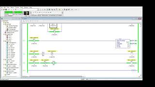Star Delta Starter PLC Programming Tutorial | RSLogix 500 Ladder Logic