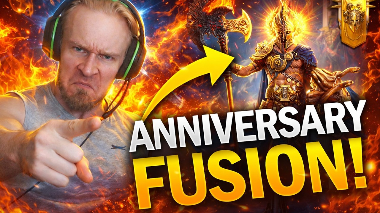 ANNIVERSARY FUSION REVEALED and He's a BEAST? - Raid Shadow Legends