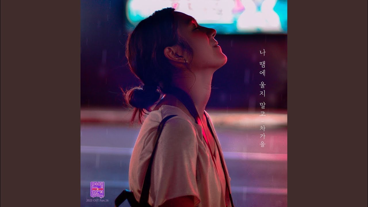 차가을 - 나 땜에 울지 말고 (연애의 참견 2023 OST - Part.16)