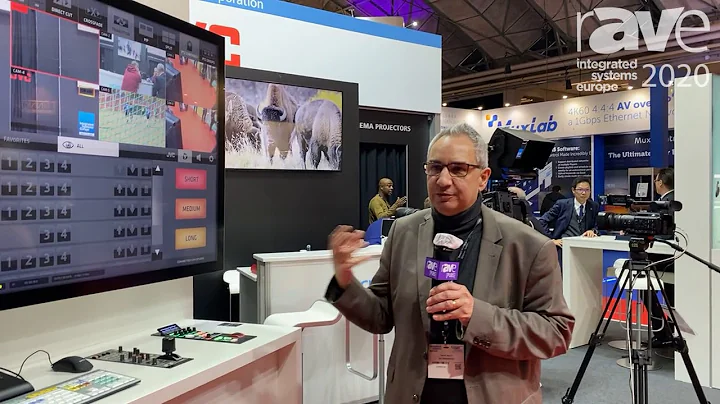 ISE 2020: JVC Demos Connected Cam Studio, Production System for Live Sports