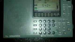 Kossuth Radio Under Strong Kuwait On 540 Khz