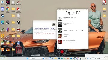 locating the gta5.exe file for openIV