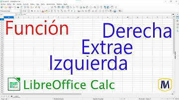 Derecha, Izquierda y Extrae – LibreOffice Calc (curso en línea)