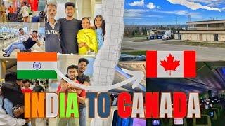 India🇮🇳  ✈️ Canada🇨🇦 | Full journey experience | Immigration questions 😳