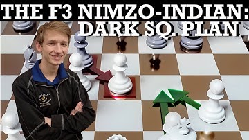 The f3 Nimzo-Indian: ...c5 (Dark Sq. Plan) | Chess Openings Explained - NM Caleb Denby