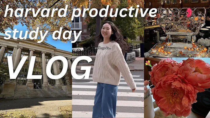 HELAINE at HARVARD ep 4 VLOG 🍂 5 AM morning, productive day in my life, study motivation, uni vlog