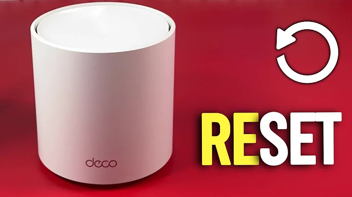 How to Reset Your TP-Link Deco X50 Mesh Router - Solve Connection Issues!