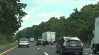 New Jersey - Interstate 287 North - Mile Marker 20-30 (7/24/12)