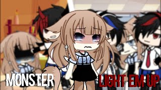 Monster+Light em up•||•glmv•||•gacha life•||•oc story•||•by Yu Xi