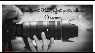 DSLR Camera effect photo Edit app | Best bockground blur app 2019 | gotamila screenshot 5