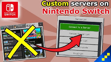 How to join custom servers on Nintendo Switch [Minecraft Bedrock Tutorial]