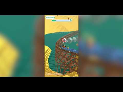 Off the Rail 3D Gameplay Walkthrough Levels 620-631 complete. New trains collect the keys.