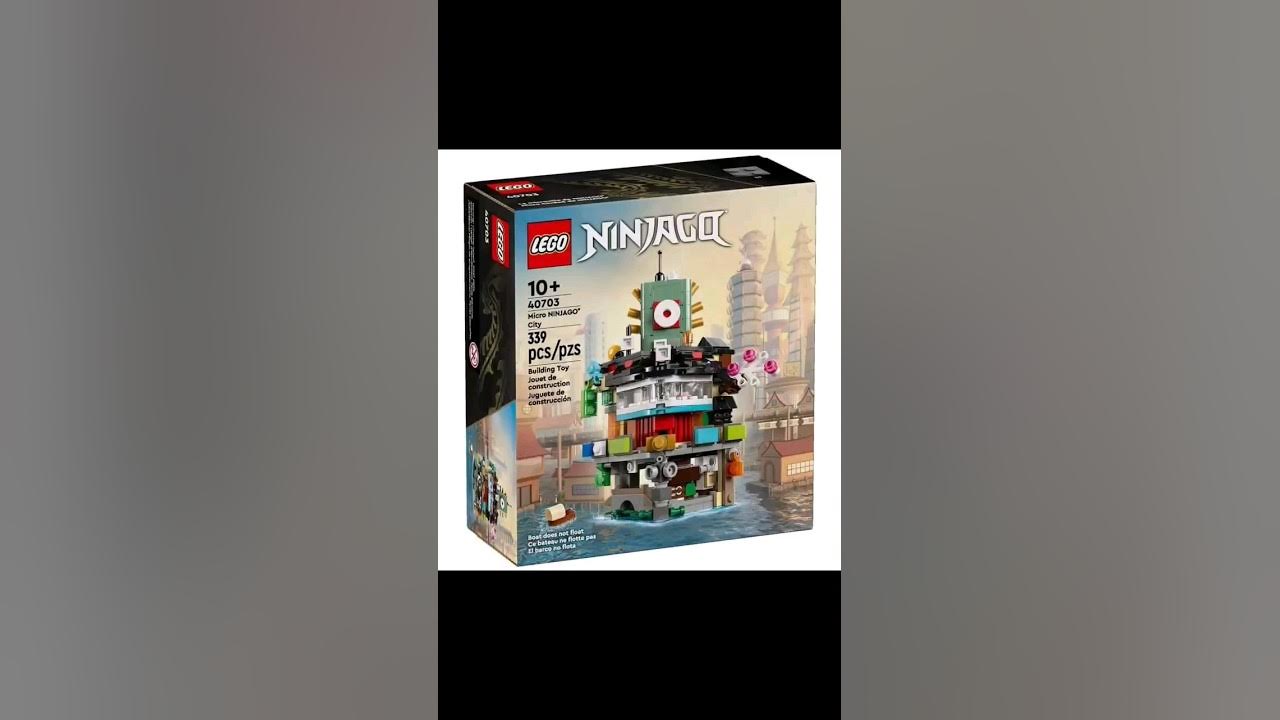 LEGO 40703 Micro Ninjago City GWP 2024 Set Image Leaks - Toys N Bricks