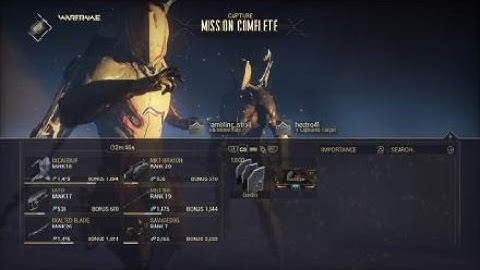 Warframe Capture Target