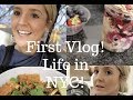 First Vlog | Life As An Oculoplastic Fellow in NYC | Cooking, Makeup, Day In The Life