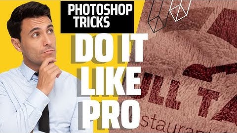 Conform logo to a Surface using using a displacement map in Photoshop