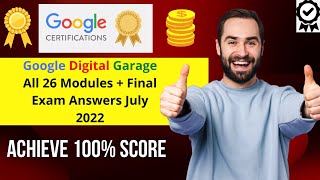 Google Digital Marketing Garage Exam Answers July 2022 - All Modules + Final Exam