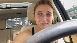 Emma chamberlain crying