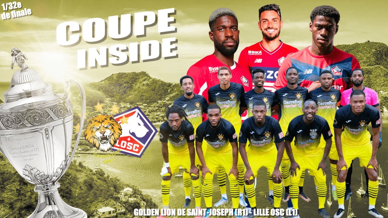Petit Fanion LOSC Lille Vs AS Monaco – 16e Coupe De France 1991 – 10x9 Cm – Très Bon état