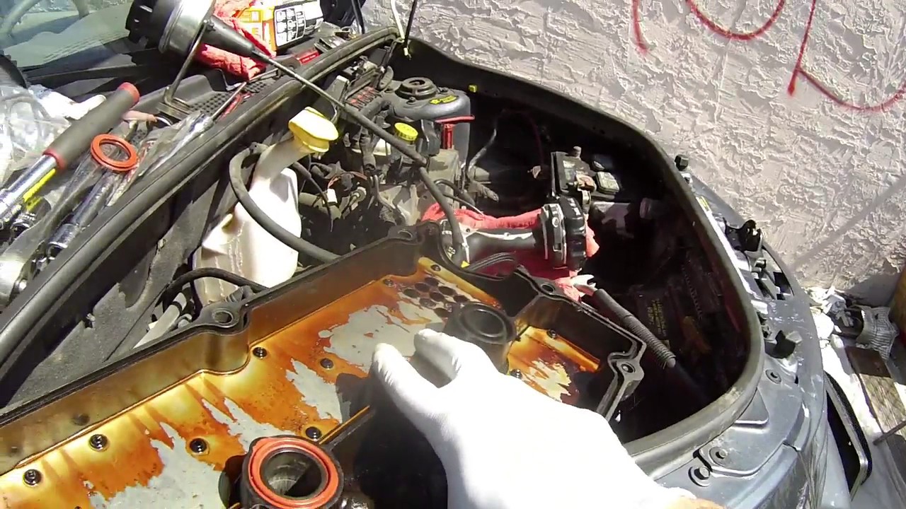 Head Gasket on 03 PT Cruiser Part 2 YouTube