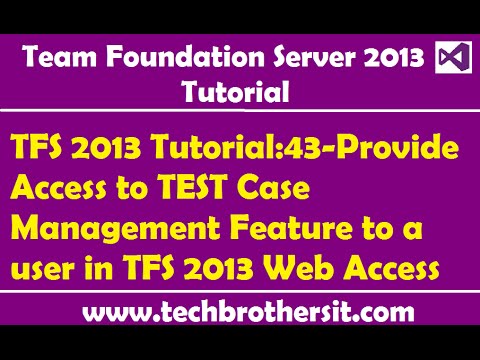 ვიდეო: როგორ მივცე ნებართვა მომხმარებელს TFS-ში?