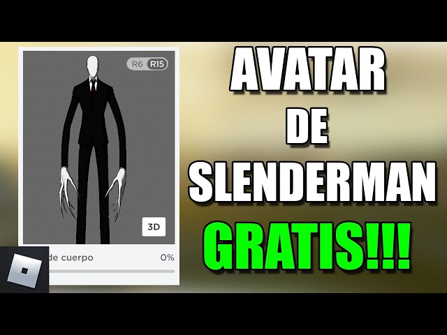 Here's My slenderman avatar😳 : r/RobloxAvatars