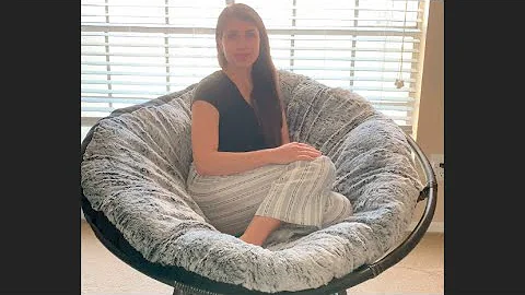 how to clean a papasan cushion
