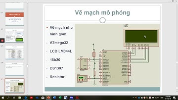 AVR - Bài 4: Vẽ sơ đồ mạch giao tiếp Text LCD và IC thời gian thực DS1307
