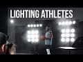 How to light athlete photos with pro light mods