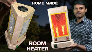 How To Make Room Heater At Home From Wood