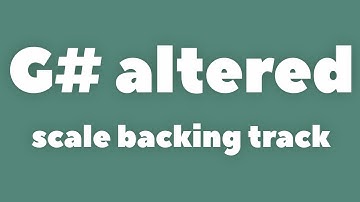 G# altered / Ab altered scale | Backing Track