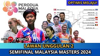 JADWAL SEMIFINAL MALAYSIA MASTERS 2024 DAY 5~MASIH ADA HARAPAN!