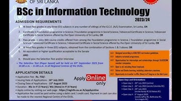 Open University|😃BSc in Information Technology 2023/24