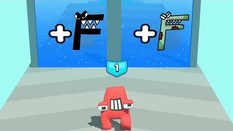 MERGE Alphabet Lore Run | Unlock New Letter abcdefghijklmnopqrstuvwxyz Part 7