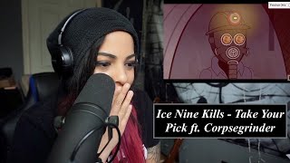 Music Teacher Reacts to ICE NINE KILLS - Take Your Pick ft Corpsegrinder