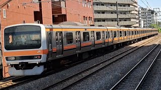 JR東日本武蔵野線209系M71編成各駅停車府中本町行き西国分寺駅発車(2023/5/16)