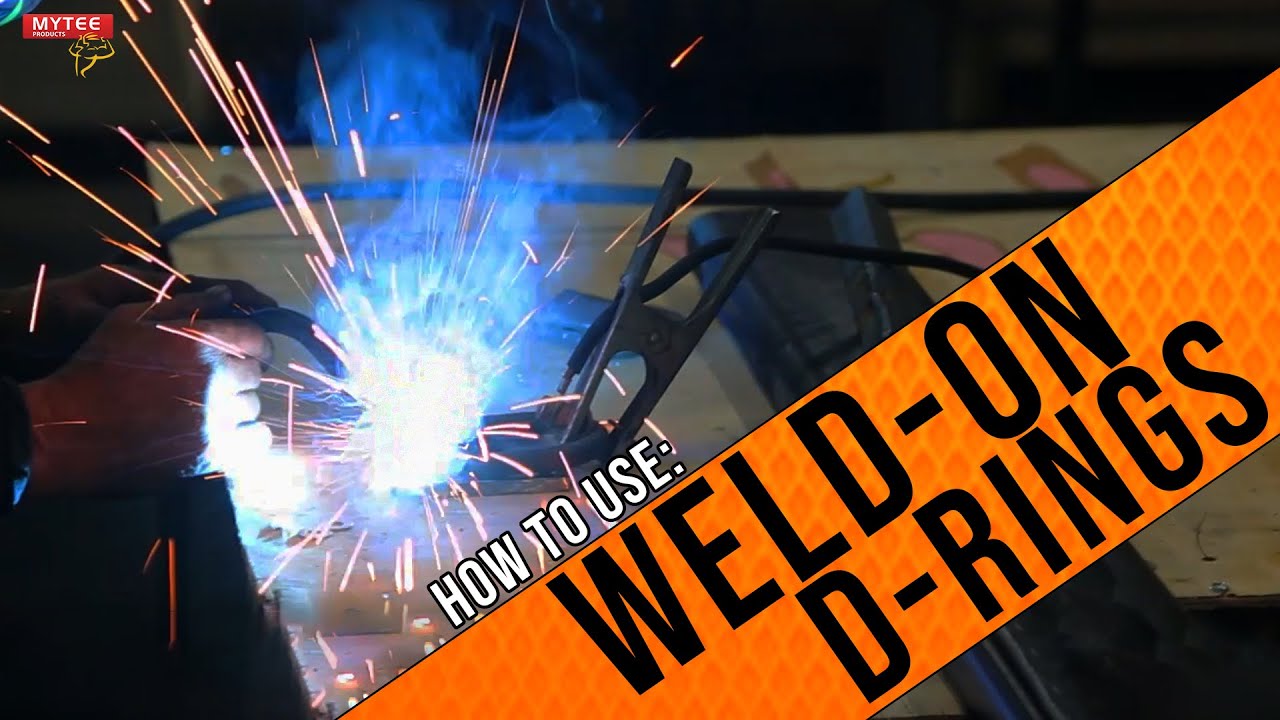Heavy Duty Weld-On Forged D Ring
