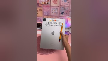iPad apps you NEED as a student ❤️‍🔥 apple pencil | productivity apps | iPad for students