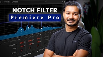 How to use Notch Filter in Adobe Premiere Pro