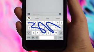 Swipe Typing For Your iPhone!