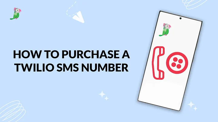 How to purchase a Twilio SMS Number