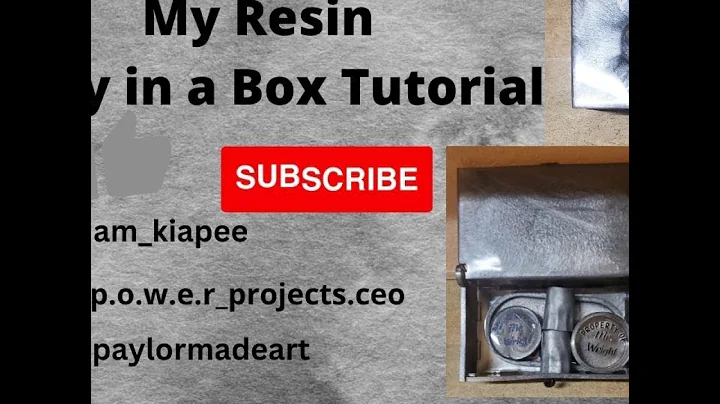 Another One! My Resin Party In Box Tutorial