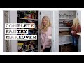Extreme Cluttered Pantry Makeover