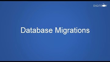 Digiterry - Introducing Database Migrations