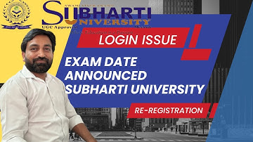 Subharti University Exams July 2025: LOGIN ISSUES SOLVED! (All Your Questions Answered)