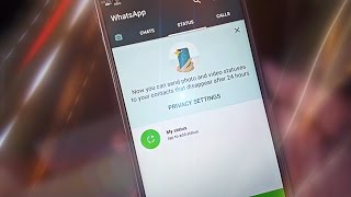 Get WhatsApp New Status Feature | Clone of Snapchat Stories (Without Root)(Today in this video I Will show you what app new Status Update Feature and this feature exactly look like Sanpchat feature. now, first of all, know that what is ..., 2017-02-22T15:45:25.000Z)